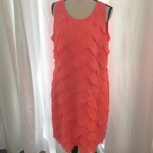 Coral Cartisse dress